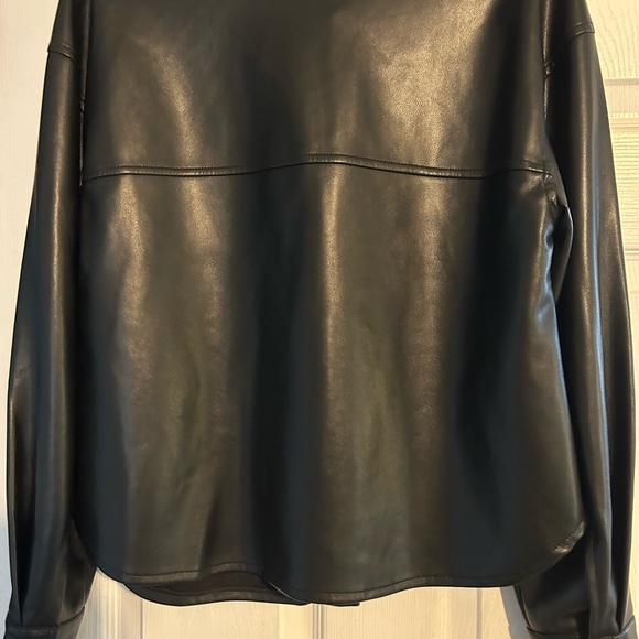 7 for all Mankind Vegan Leather jacket - Picture 3 of 3